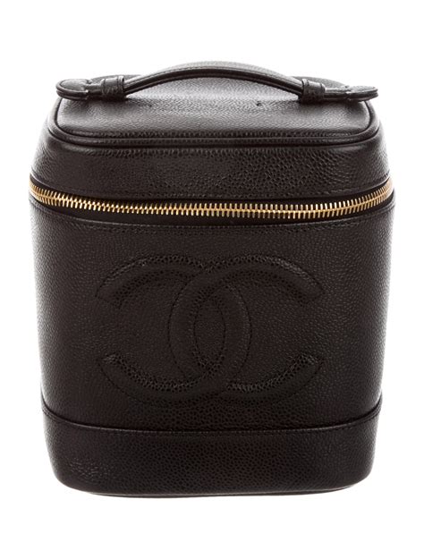 chanel vanity case fashionphile|Chanel vanity case original.